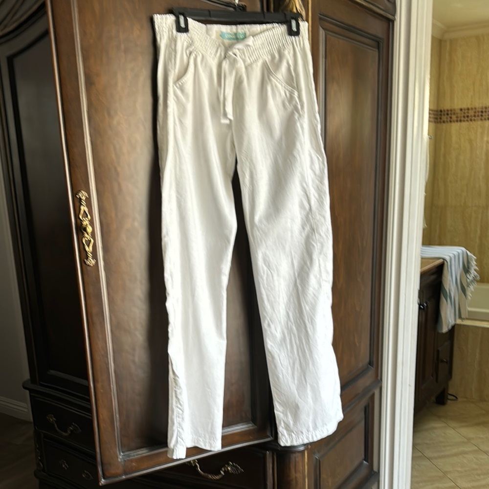 O’NEILL Women  White Pants  size m